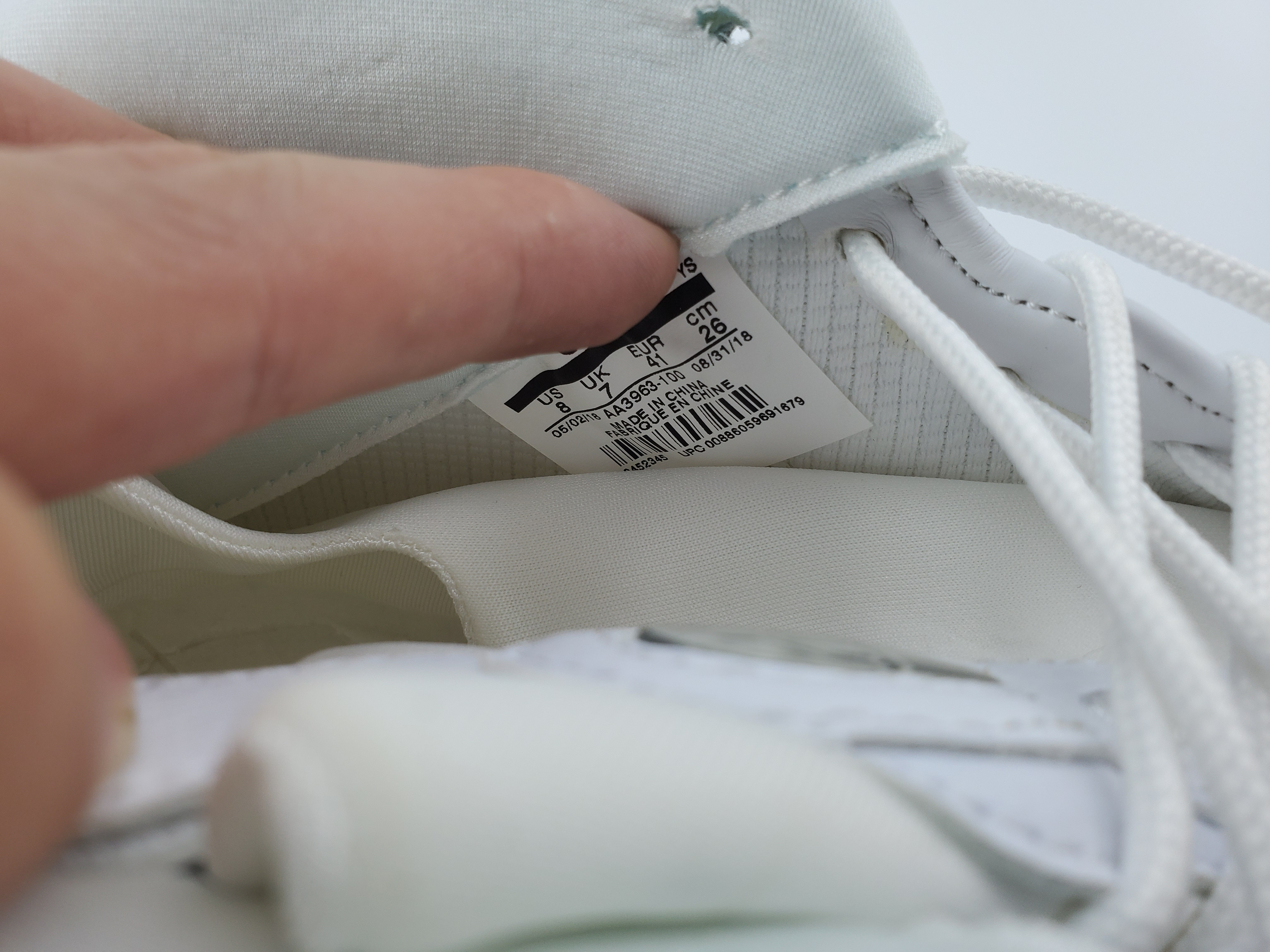 Air Foamposite One Chrome White