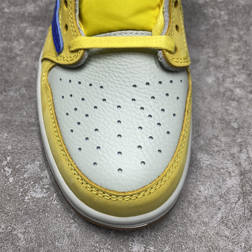 Travis Scott x Nike Air Jordan 1 Low OG Canary Yellow