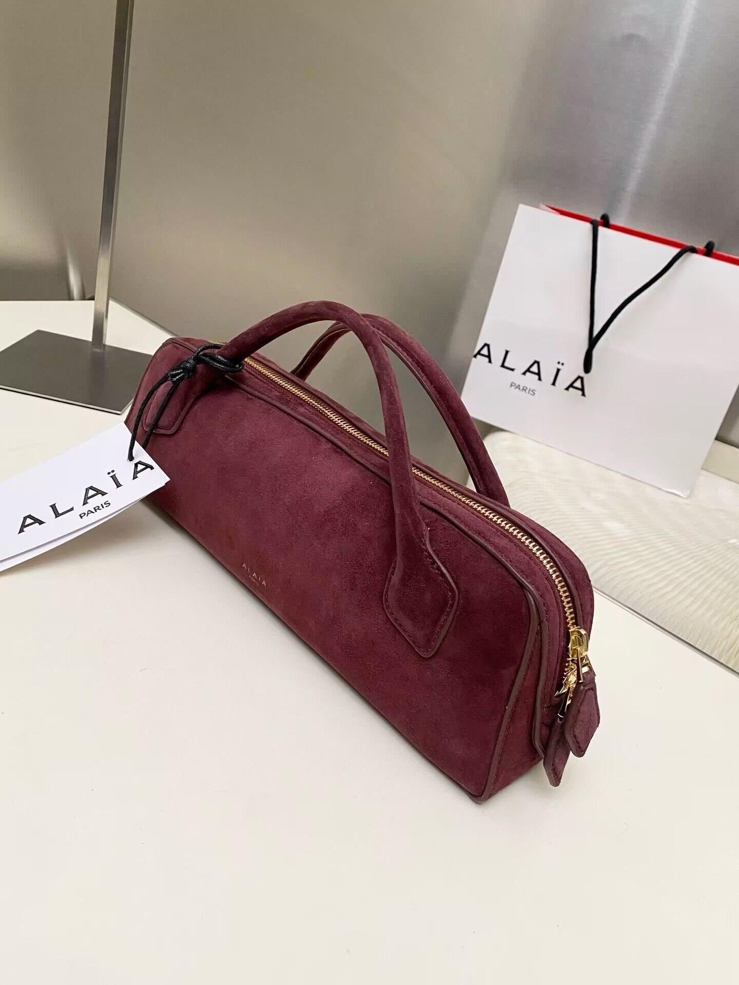 ALAÏA Le Teckel Clutch 31x17x10 cm