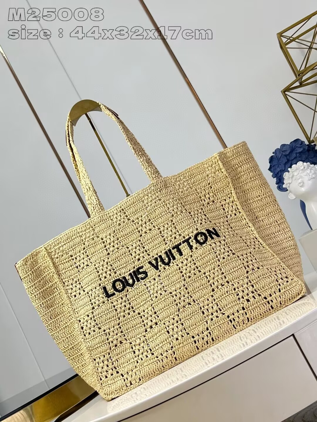 LV Summer Shopper Tote MM 44x32x17 cm