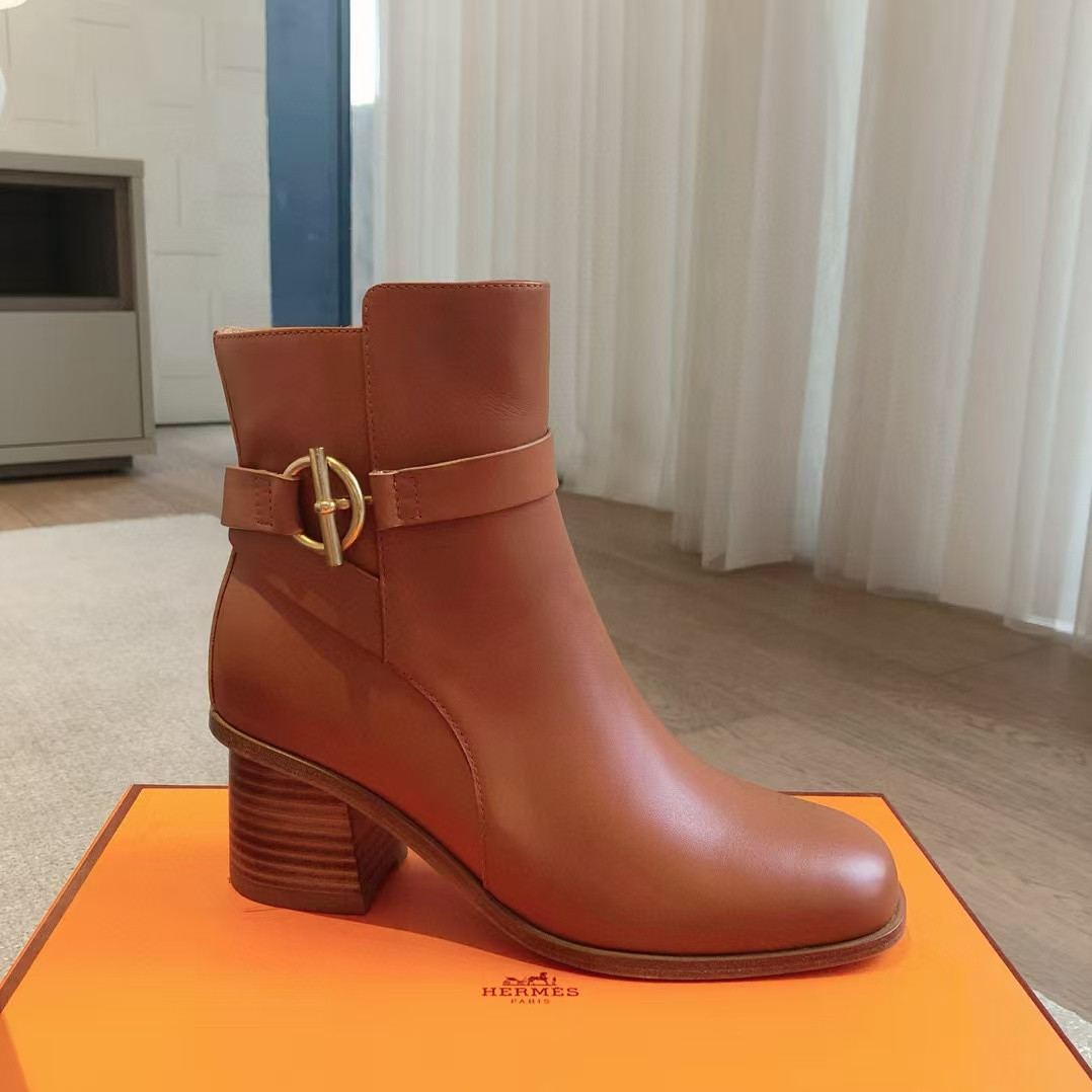 UA Hermès Jill 60 ankle boots