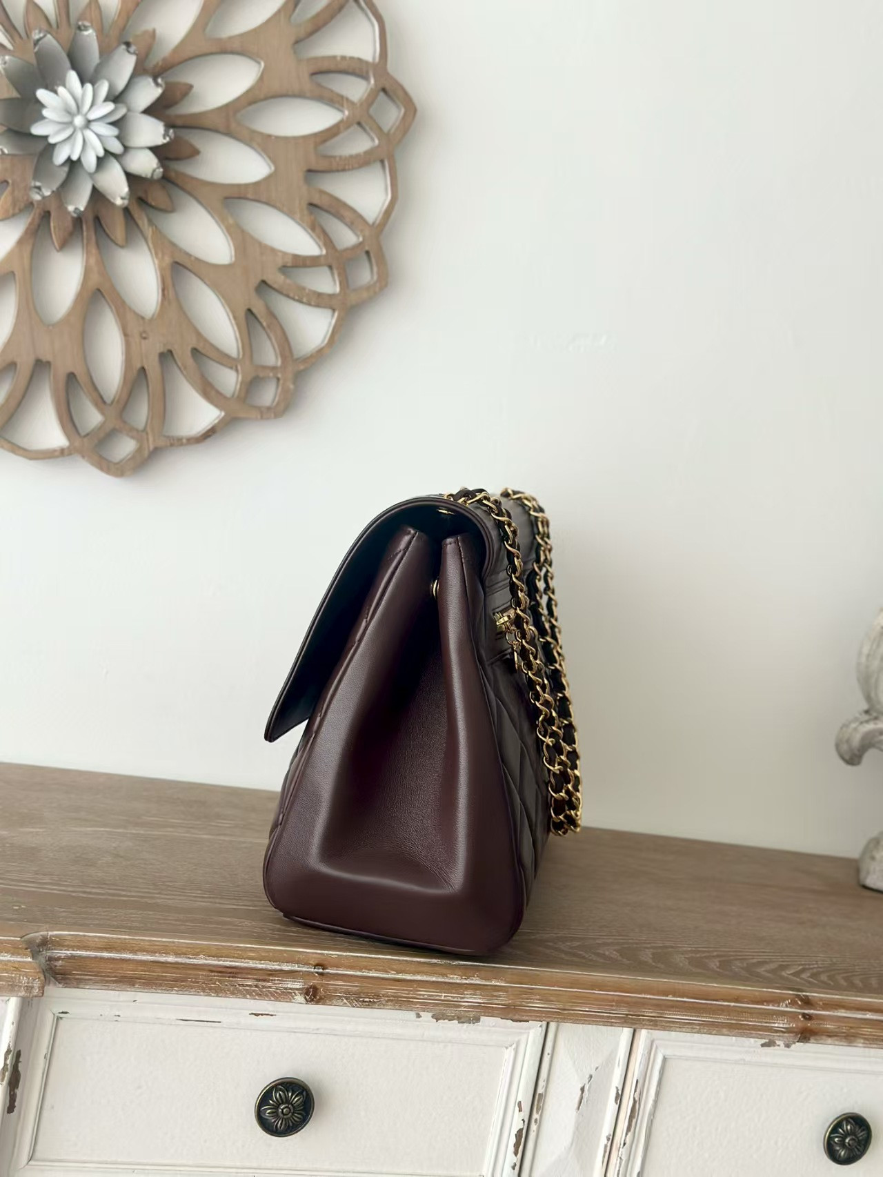 Ch*el shoulder chain bag 33x11x23cm