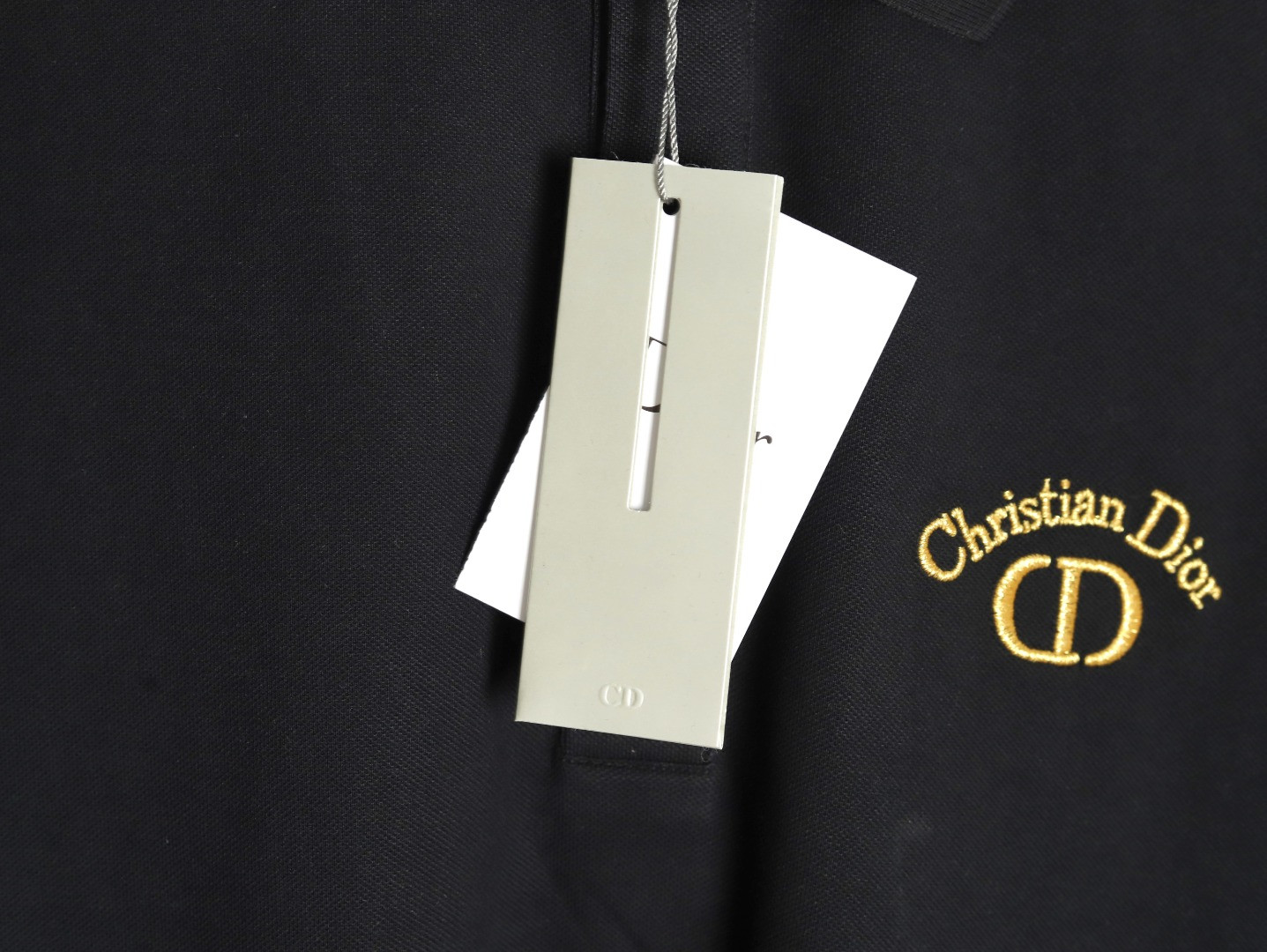 D*or 25ss short-sleeved polo shirt