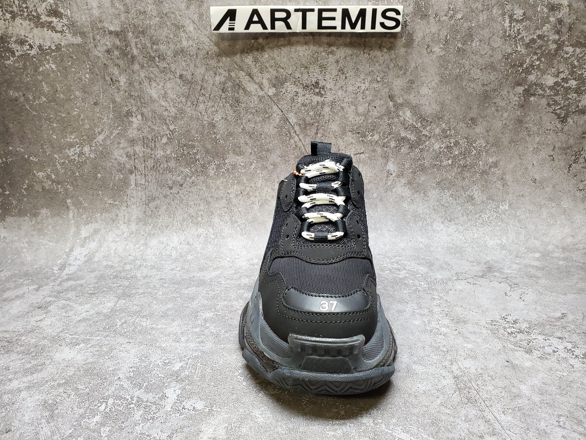 Balenciga Triple S Black Clear Sole