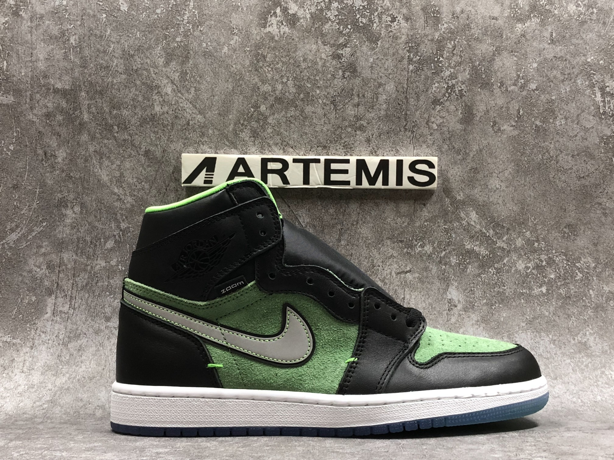 Air Jordan 1 Retro High Zoom Black Green
