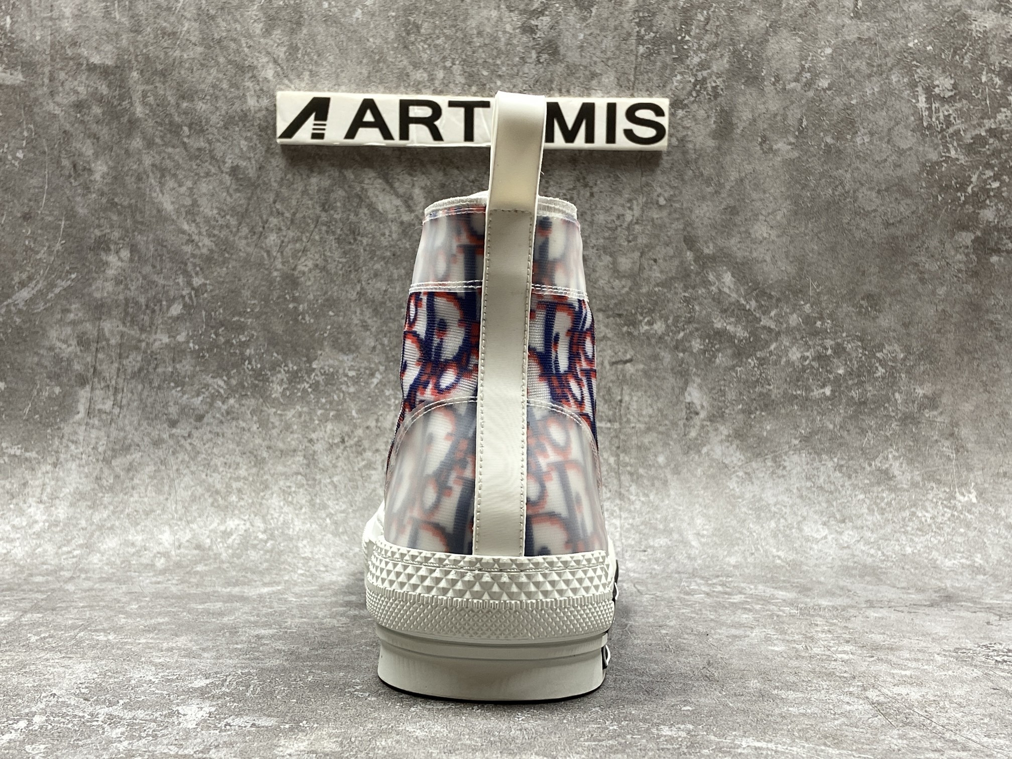 D*or b23 high top red blue oblique