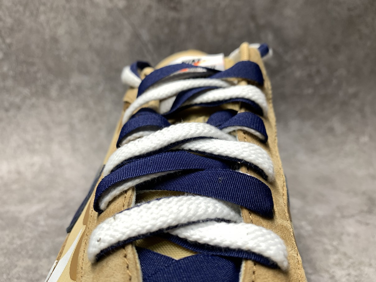 Nike Vaporwaffle Sacai Sesame Blue Void