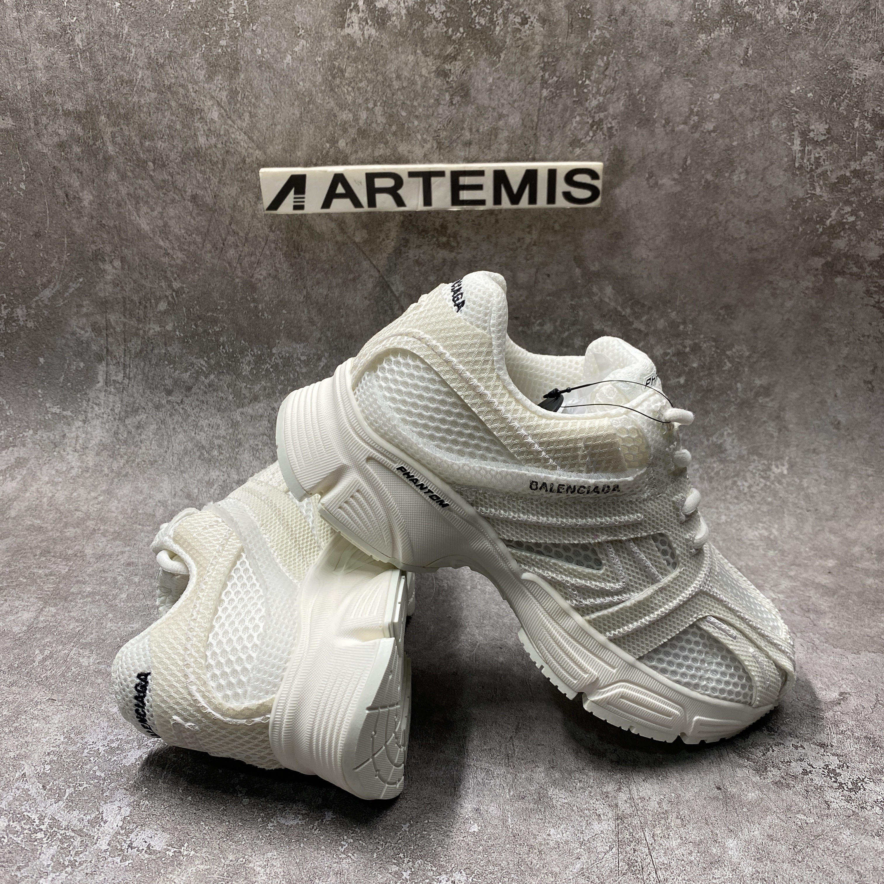 Balenciga Phantom Sneaker White