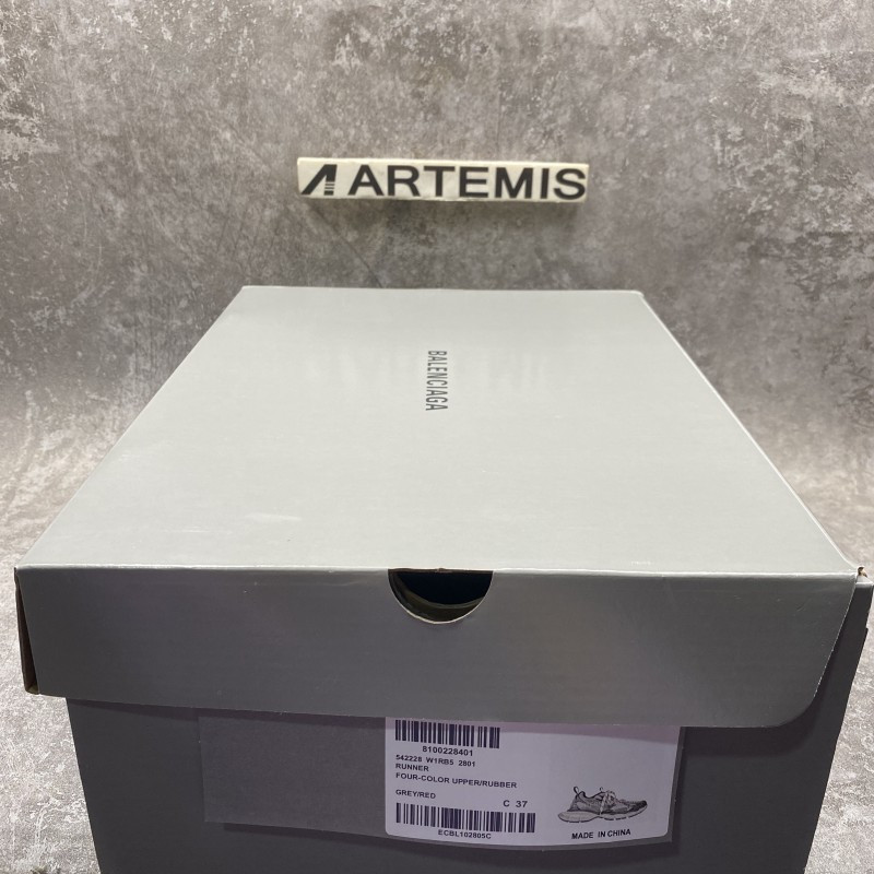 Balenciga 3XL Sneakers in White Grey