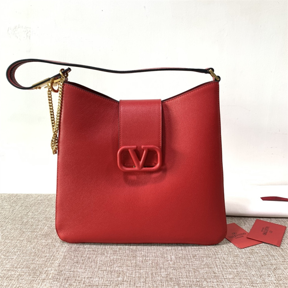 VALENTINO GARAVANI VSling Hobo Bag Red