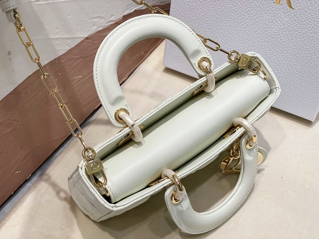 D*or small lady d-joy bag latte