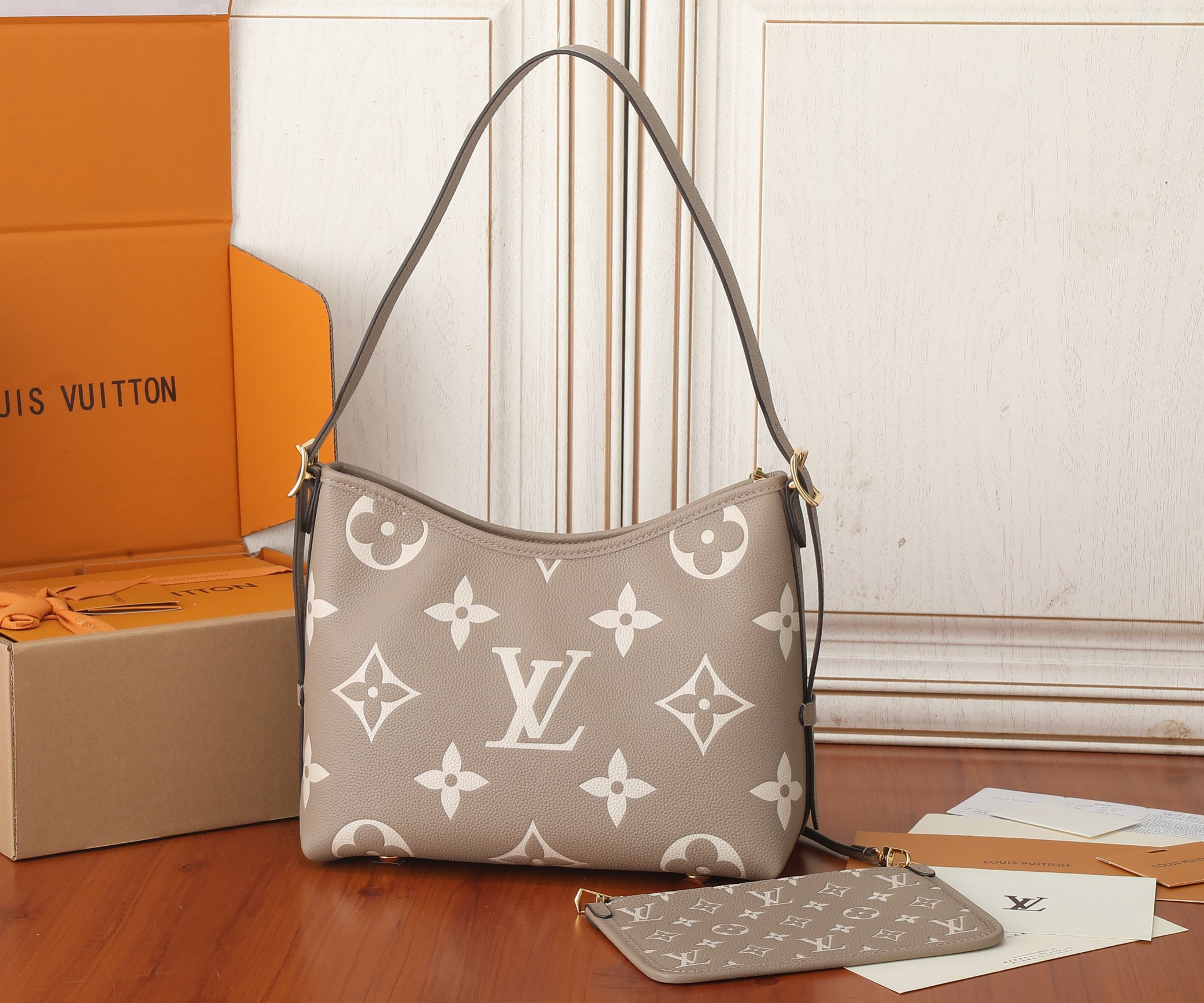 LV CarryAll PM M47180 11.6x9.4x4.7 inches