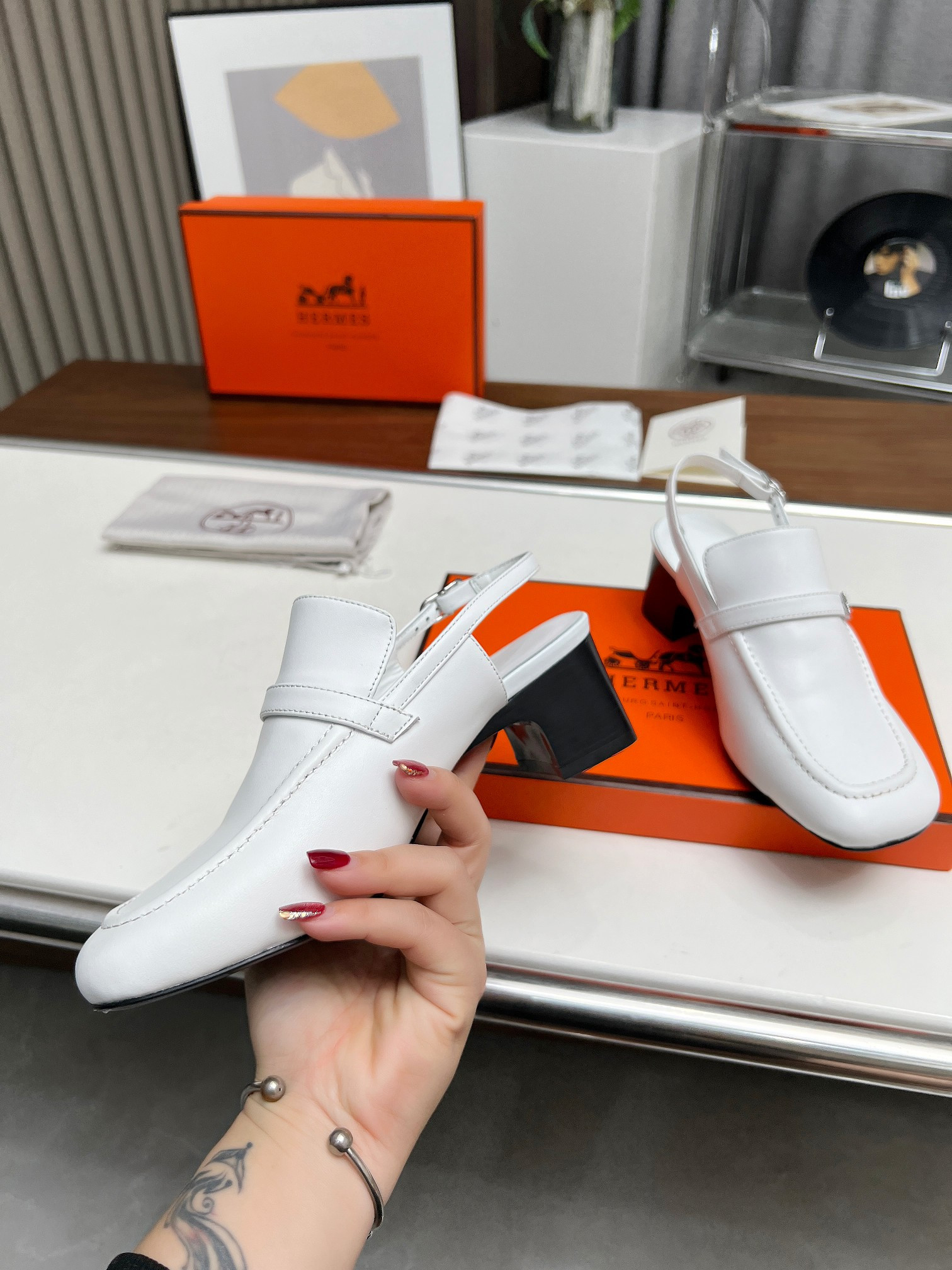 UA Hermès Infinie 50 Pump