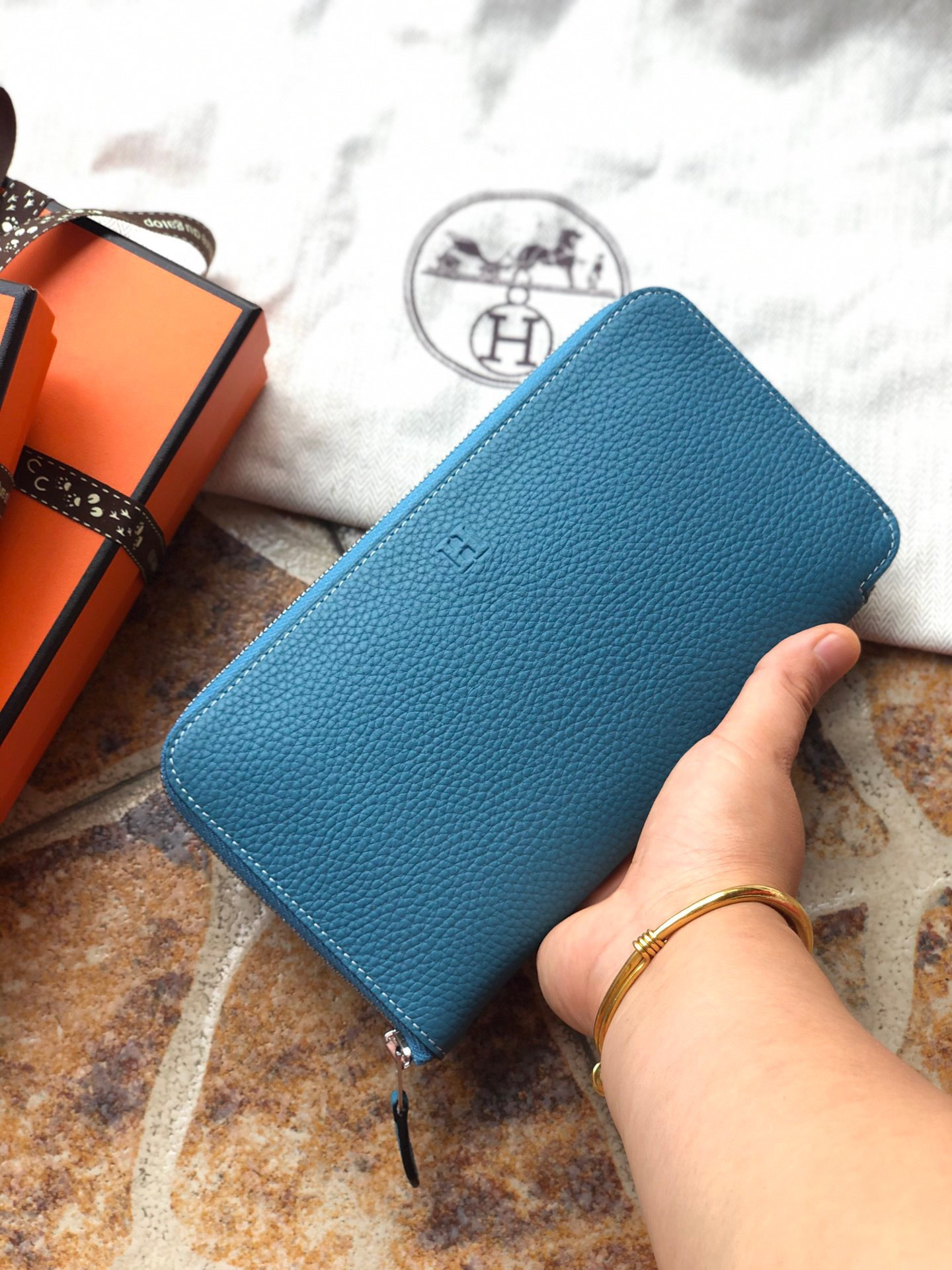 Hermès Long Wallet 20x11cm