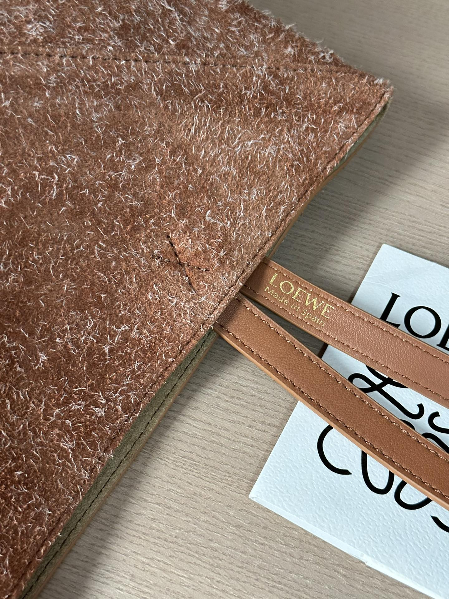 L0ew* medium puzzle fold tote 25.5x14.5x31.5cm