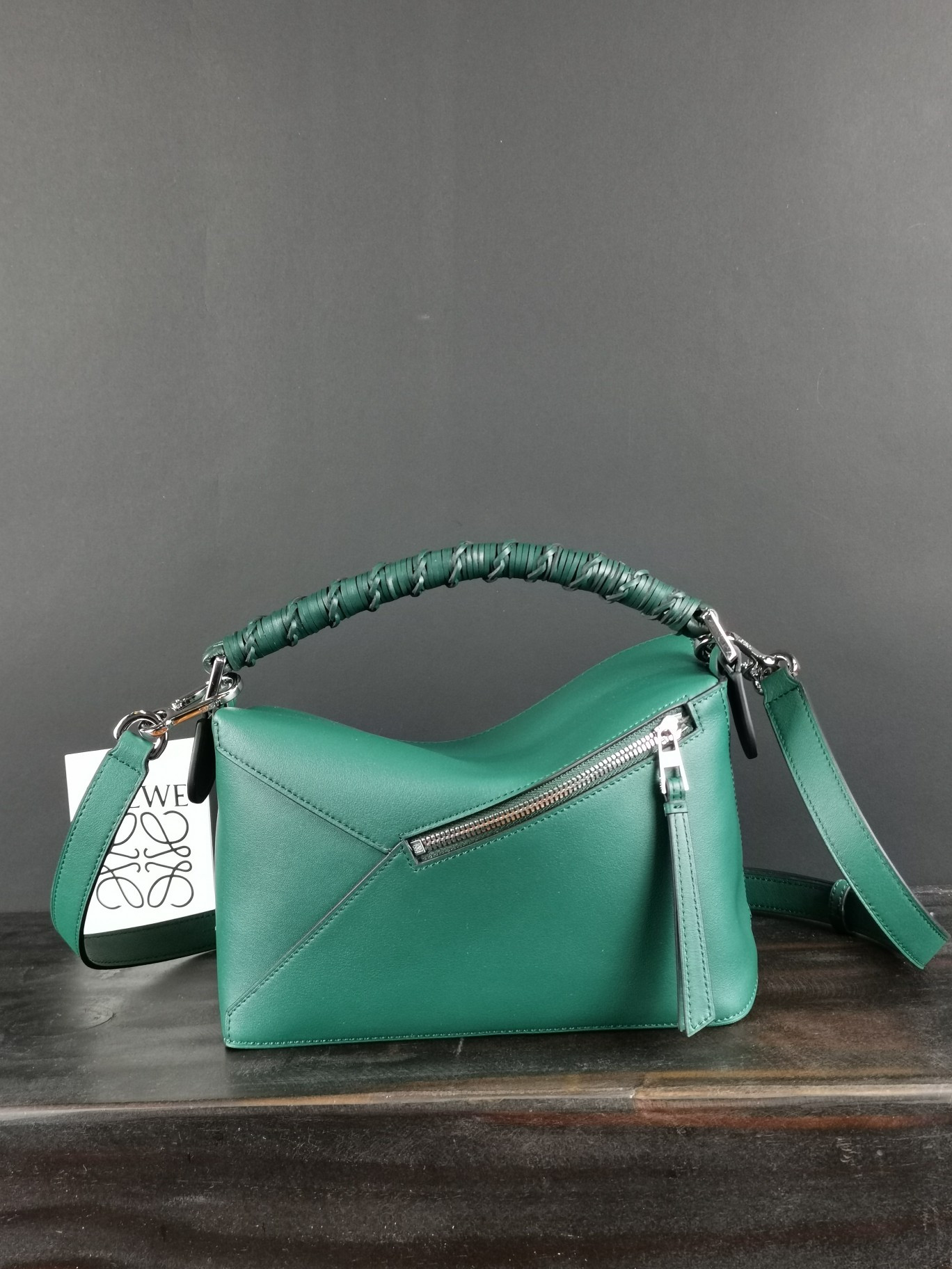 L0ew* small puzzle bag in classic calfskin 24x10.5x16.5cm