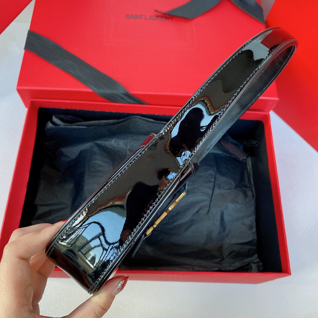 Y*L le 5 À 7 mini (patent leather) 19 x 11.5 x 4.5 cm