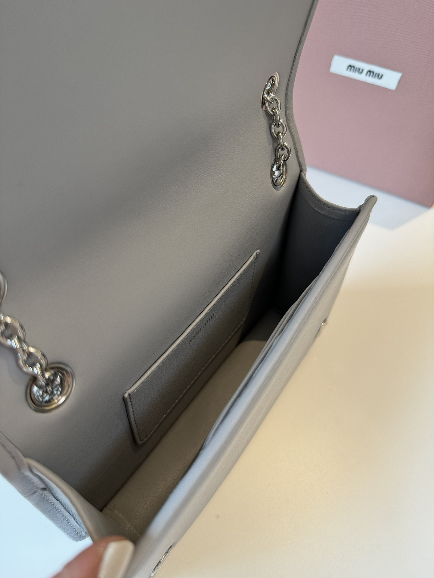 Miu Miu Matelassé 19X13X5cm